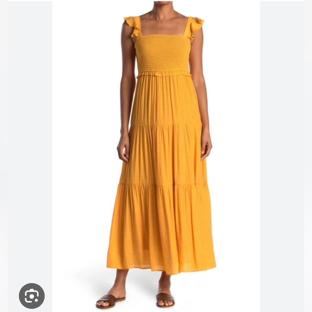 Nanette Lepore Ladies Size 8 Smocked Maxi Dress